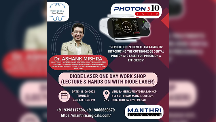 A Wonderful Offline Hands-on Course with Dental Diode Lasers in India.